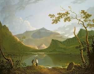 スノードン（キャンバスに油彩） 作： Richard Wilson