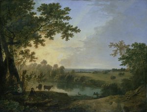 ウィンザー・グレート・パークの眺め、1760年代初期（油彩・キャンバス）