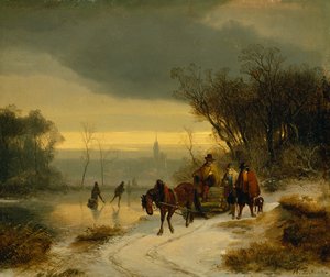 冬景色 作： Richard Zimmerman