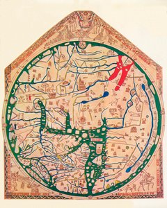 ヘレフォード・マッパ・ムンディ、C1285、1912 作： Richard de Bello