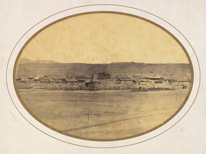 フォート ララミー、ワイオミング州、カリフォルニア州。 1866年。 作： Ridgway Glover