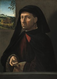 紳士の肖像、1505年頃 作： Ridolfo Ghirlandaio