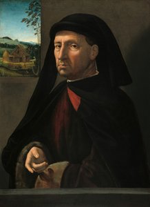 紳士の肖像、c。 1505年。 作： Ridolfo Ghirlandaio
