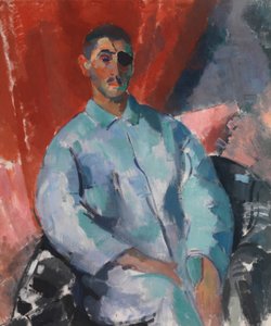 黒い眼帯をしたリック 作： Rik Wouters