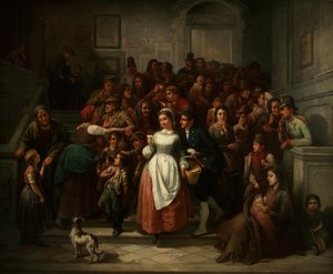 宝くじの抽選後、1859 年。