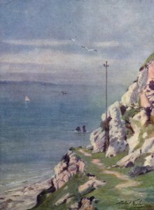 A Footpath on the Great Orme（カラーリトグラフ版 作： Robert (after) Fowler