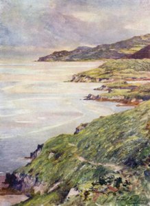 孤独な岸辺、バルマス河口（カラーリトグラフ 作： Robert (after) Fowler