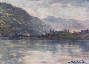 Trefriw付近のMorning Mists(カラーリトグラフ) 作： Robert (after) Fowler