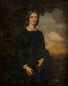セリーナ・ウェルド・フォレスターの肖像、ブラッドフォード伯爵夫人（1819-1894）、1839-94年頃（キャンバスに油彩） 作： Robert (after) Thorburn