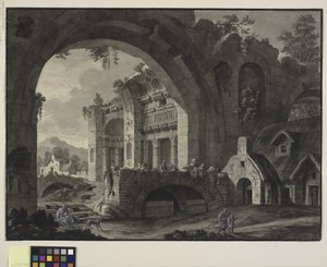 廃墟の古湯とコテージが織りなす建築ファンタジー 作： Robert Adam