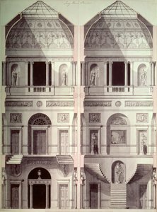 ポートマンスクエア、ホームハウス、ロバートアダム作（1728-92）