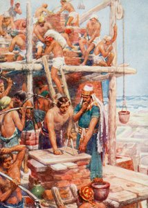 バベルの塔を建てる（カラーリソ） 作： Robert Ambrose (after) Dudley