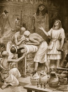 死者を防ぐ、「国家の歴史」、c.1910（litho）のイラスト