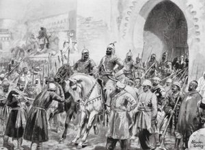 トルコ軍のバグダッド入城 作： Robert Ambrose Dudley
