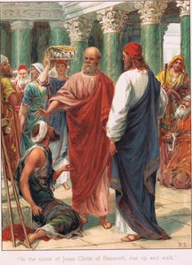 Ernest Nisterによる「Bible Stories」のイラスト、1910年頃（カラーリソ） 作： Robert Ambrose Dudley