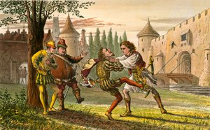 十二夜、第四幕、シーンI 作： Robert Ambrose Dudley
