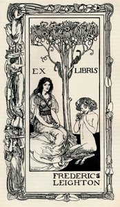 ブックプレート、1894、1894 作： Robert Anning Bell