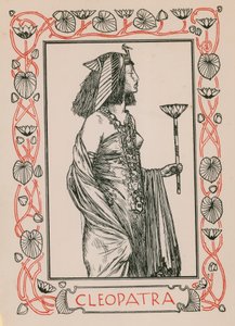クレオパトラ、アントニー、クレオパトラ 作： Robert Anning Bell