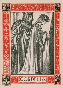 リア王コーデリア 作： Robert Anning Bell