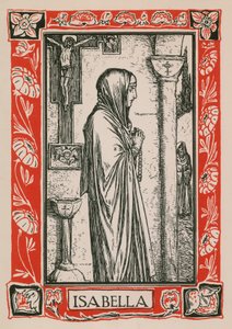 イザベラ、Measure for Measure 作： Robert Anning Bell