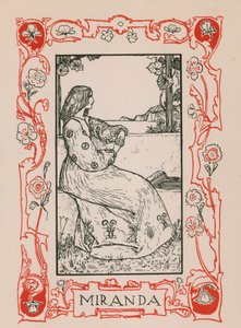 ミランダ、テンペスト 作： Robert Anning Bell