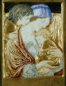 母と子 作： Robert Anning Bell