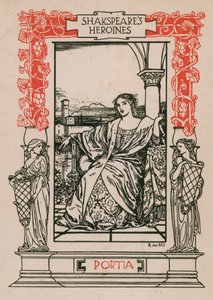 ヴェネツィアの商人、ポーシャ 作： Robert Anning Bell