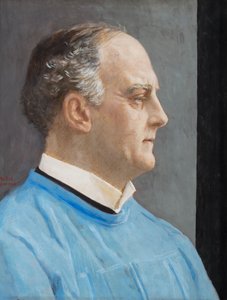 FWポメロイの肖像、1924年 作： Robert Anning Bell