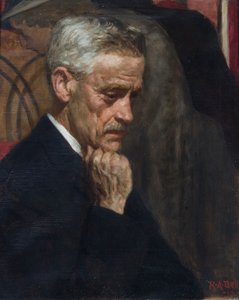 HJマセの肖像、1916年 作： Robert Anning Bell