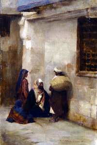 カイロの街角 作： Robert Anning Bell