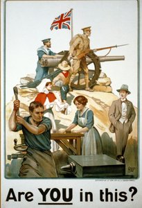イギリス、第一次世界大戦ポスター 作： Robert Baden Powell