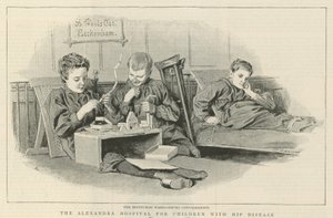 股関節疾患のある子供のためのアレクサンドラ病院：エディンバラ区 作： Robert Barnes