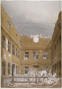 シティ・オブ・ロンドンのブラックウェル・ホール（1819年 作： Robert Blemmell Schnebbelie