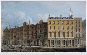 チープサイド、ロンドン市、1818 作： Robert Blemmell Schnebbelie