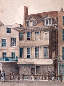 ジョージ イン、ウェスト スミスフィールド、ロンドン、c1830 作： Robert Blemmell Schnebbelie
