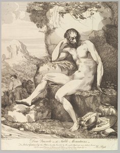 セーブル山のドンキホーテ、1782年10月20日。 作： Robert Blyth