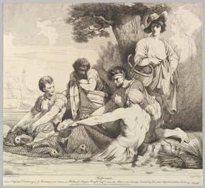 漁師、1780年11月9日。 作： Robert Blyth