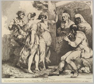 Rustick Dancers、1780年11月9日。 作： Robert Blyth