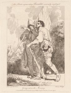 朝の外出 作： Robert Blyth, after John Hamilton Mortimer