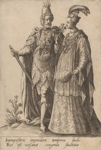 時期尚早に過ごすために...、1597。 作： Robert Boissard