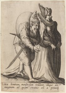 怪物の悪徳..., 1597. 作： Robert Boissard