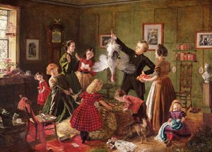 クリスマスの妨げ 作： Robert Braithwaite Martineau