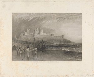 Dunstanburghin linna, Northumberland 作： Robert Brandard