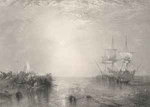 捕鯨船、1879-80。