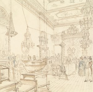 ウィークの博物館、コベントリー ストリート、ロンドン 作： Robert Bremmel Schnebbelie