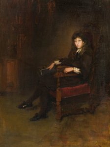 メアリー・ダラス・ロスの肖像 作： Robert Brough