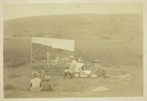 芸術家の息子、バレット・ブラウニング、1885～1889年頃。 作： Robert Browning