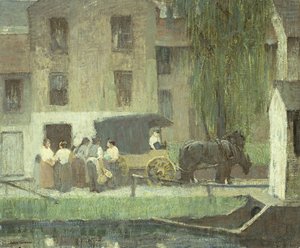 運河の行商人のカート、新しい希望 作： Robert C. Spencer
