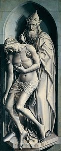 フレマールパネル：ホーリートリニティ 作： Robert Campin