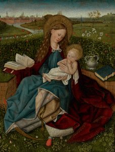 謙遜の聖母 作： Robert Campin